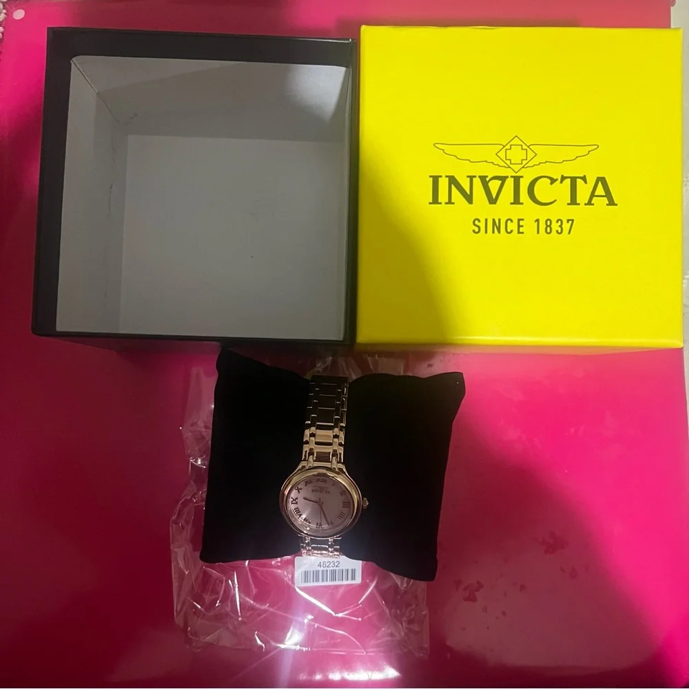 Invicta Wildflower Women's Watch w/ Mother of Pearl Dial - 32mm, Rose Gold 48232